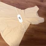 Vintage 1950s 1960s Dress / Ivory Cotton Velvet Sleeveless Dress White Size M Photo 13