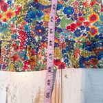 Horror Vacui Gertrude Ruffled Floral Print Cotton Dress Size Medium Photo 13