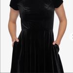 Hot Topic black velvet dress Photo 2