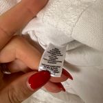 Loft  Women's White Linen Shorts 2T / Small Photo 4