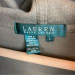 Ralph Lauren Khacki Olive Green Zip Front Hoody Jacket L Photo 4