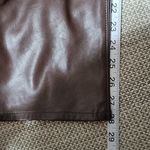 GAP Denim Faux Leather Women's Brown High Photo 10