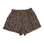 Motel Rocks Motel Shorts Medium Brown Pockets Retro Y2K Streetwear Festival Photo 1