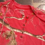 Realtree  Pink Camo Long Sleeve Performance Top SIZE M Photo 1