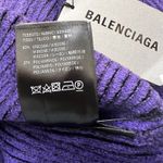 Balenciaga  Purple Long Sleeve Mini Sheath Dress, S Photo 7