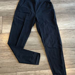 Nike  Dri Fit Womens Athletic Pants Black Straight Leg Casual Comfort Size S Photo 0