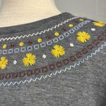 Matilda Jane Gray Gold Flecked Just Imagine Cozy Sweatshirt Dress Photo 6