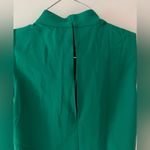 Amanda Uprichard Kimora Mini Dress in Dark Green Size XS Cut Out V-Neck Ruched Photo 10