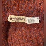 Diane Von Furstenberg Vintage  Red Holiday Turtleneck Sweater Size L Wool Blend‎ Photo 1