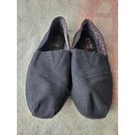 Skechers Shoe Women 8.5 Bobs Peace Love Plush Canvas Slip-on Comfort Black Photo 4