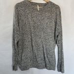 Athleta Womens Gray Heathered Long Sleeve Knit Top Size M Rayon & Spandex Blend Photo 0