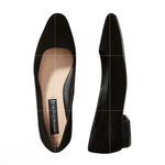 Steve Madden  Black Leather Slip on Flats(Size 8.5) Photo 1