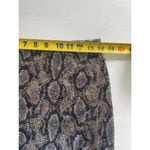 EXPRESS Y2K ‎ Sequin Snakeskin Pattern Mini Skirt - Black/Gold - Size XS 0289 Photo 4