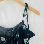 Billabong  Tank Small Going Out Woven Top Coastal Surf California Resort  NWT Photo 8