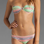 Tori Praver Swimwear REVOLVE  Kenny Bikini in Indian Wells Guava Size‎ XS/S Photo 0