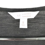 LC Lauren Conrad  size small black open front cardigan sweater bell‎ sleeves Photo 3