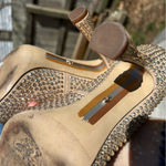 Sam Edelman Antonia Glitz Pumps size 6 rhinestone sparkle spring summer Photo 7