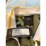 Pretty Little Thing  women's UK 6 US 2 long sleeve collard khaki varsity t shirt Photo 6