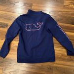 Vineyard Vines women Purple Shep Shirt Quarter Full Zip Pullover Ladies Size XS Photo 2