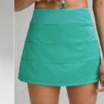 Lululemon Pace Rival Mid Rise Skirt Size 8 green Photo 1