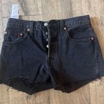 Levi's Black Levi’s 501 Denim Shorts Photo 0