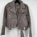 BLANK NYC  HERB MOTO LEATHER JACKET COLOR HERB Size XS NWT Photo 5