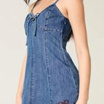Hollister  Denim Cherry Dress Photo 1
