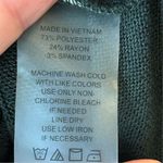 Vince Camuto  Women's Green Boat Neck Long Sleeve Blouse Size S Photo 5