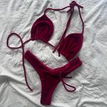 Red Velvet Bikini Photo 1
