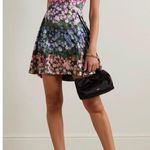 Fleur Du Mal silk bustier floral mini dress NEW Pink Size 0 Photo 1