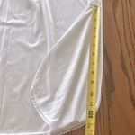 White Half Slip Midi Photo 5