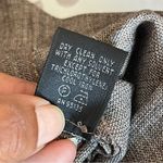 Lafayette 148  NY Taupe Lightweight Wool Blend Wide Leg Trouser Dress Pants Sz 8 Photo 7