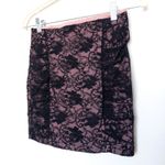 Y2K 2B Clothing Womens Skirt Size Black Mini Lace Overlay Goth Punk Romantic Black Photo 1