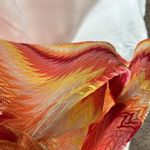 C&C California C & C California: Sheer red/orange/yellow beach coverup with pockets- M Photo 8