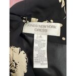 Jones Wear Women's Dress Sleeveless Black & Ivory Partial Wrap Dress Size 6 Photo 11