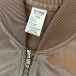 balera Bomber Style Jacket, XL, pit to pit is 22, length is 25 Brown Photo 2