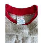 Champion Vintage Crewneck Gray Red Sweatshirt Sz XL Photo 1