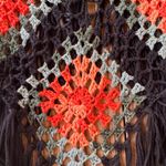 Vivid Crochet Top size LG festival, boho Photo 5