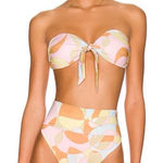 Beach Riot Sophie top and Highway bottom in Wakiki Wave Sz S No Straps Photo 0