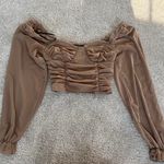 Forever 21 Sweetheart Ruched Crop Top Photo 0