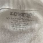 Love 83 SZ XL white ribbed mini skirt Photo 2