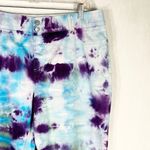 Cato  Size 12 Pants Smiling River Tie Dye Handmade‎ Blue Purple Curvy Boho 1366 Photo 3