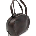 Kenneth Cole brown leather bowler bag Photo 0