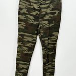 Sanctuary Green Camo Printed Pull on Stretch Casual Grease Leggings Womens Small Photo 1