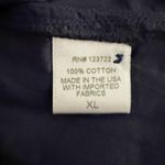 Gap  | Linen Cotton Poplin Big Shirt Solid Black Oversized Button Down Top | XXL Photo 7