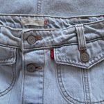 Levi's Women's Blue Pencil Skirt Knee-Length Casual Vacation Beach Summer Size 6 Photo 4