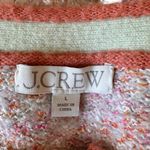 J.Crew  - Marled Sweater Lady Jacket Pink Multi Knit Cardigan Sz L Photo 7