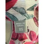 Kut From The Kloth ‎ Shirt Women XS Pink Floral Sheer Jasmine Chiffon Button Down Photo 11