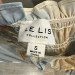 Le lis  Samantha Tie‎ Dye Smocked Long Sleeve Crop Top Photo 3