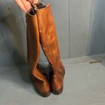 Vero Cuoio  Knee High Zipper Brown Leather Boots | Size 6.5 - Made in Italy Photo 7